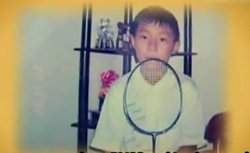 Lee Chong Wei khi còn nhỏ