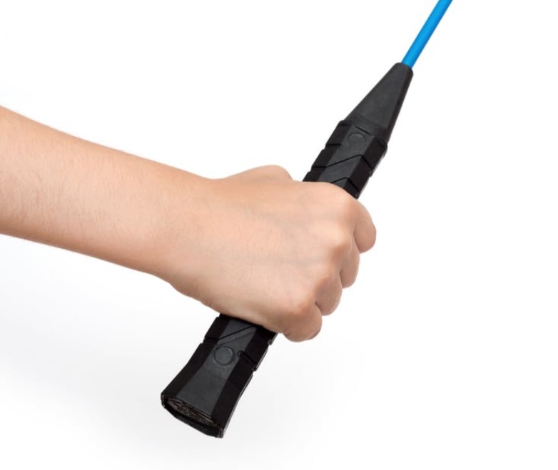 Cách cầm vợt cầu lông kiểu cán búa (hammer grip)