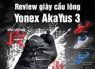 Review Giày cầu lông Yonex AkaYu 3